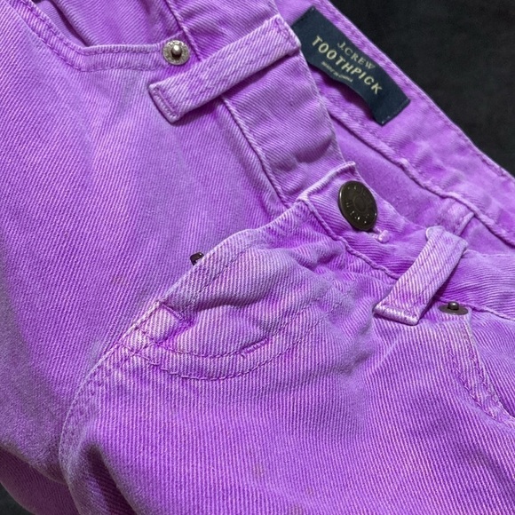 J Crew “ToothPick” Ankle Pants worn distressed and stained look size 28 GuC - Picture 14 of 15